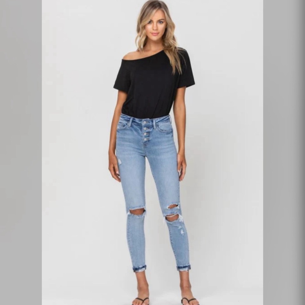 Vervet High Rise Ankle Skinny Jean - Picture 5 of 6